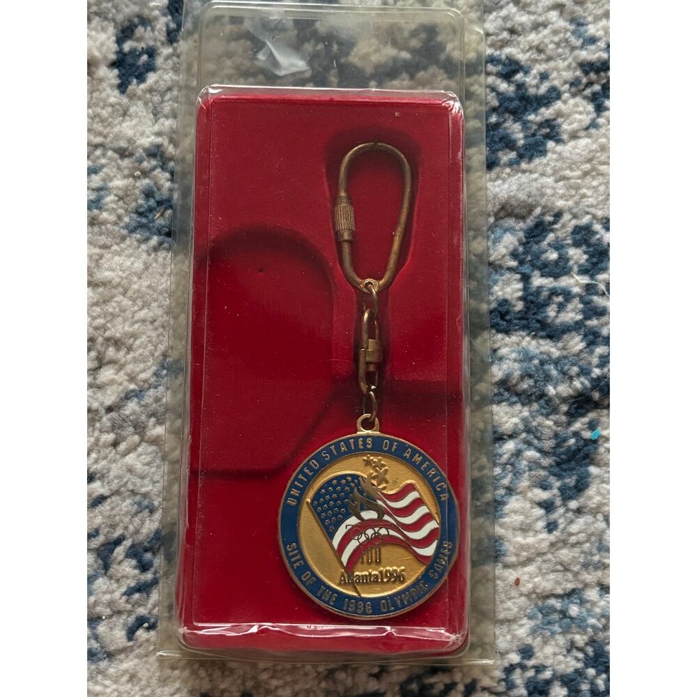 Vintage 1996 Atlanta Olympics Key Chain
